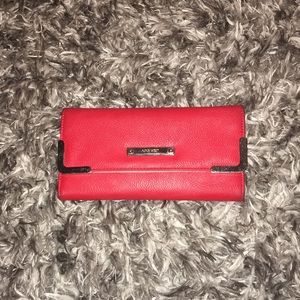 Red Nine West wallet